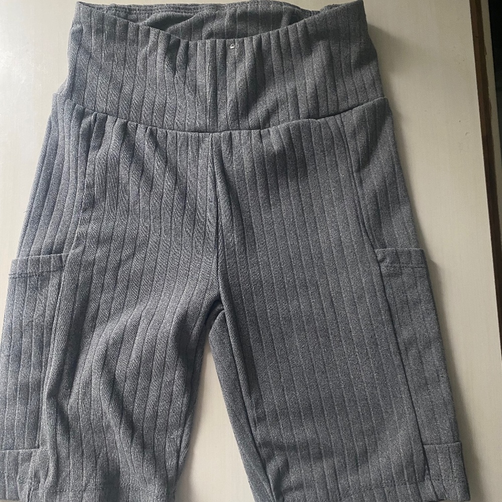Gray Biker Shorts